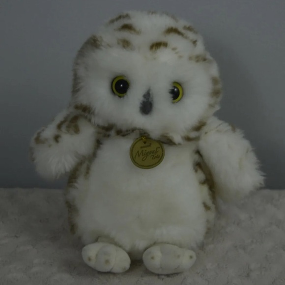 aurora | Toys | Aurora Miyoni Tots Snowy Owl Plush Stuffed Animal White ...